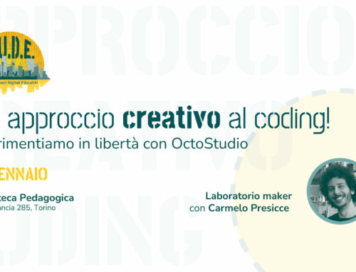 Un approccio CREATIVO al Coding! – Evento formativo A.U.D.E.